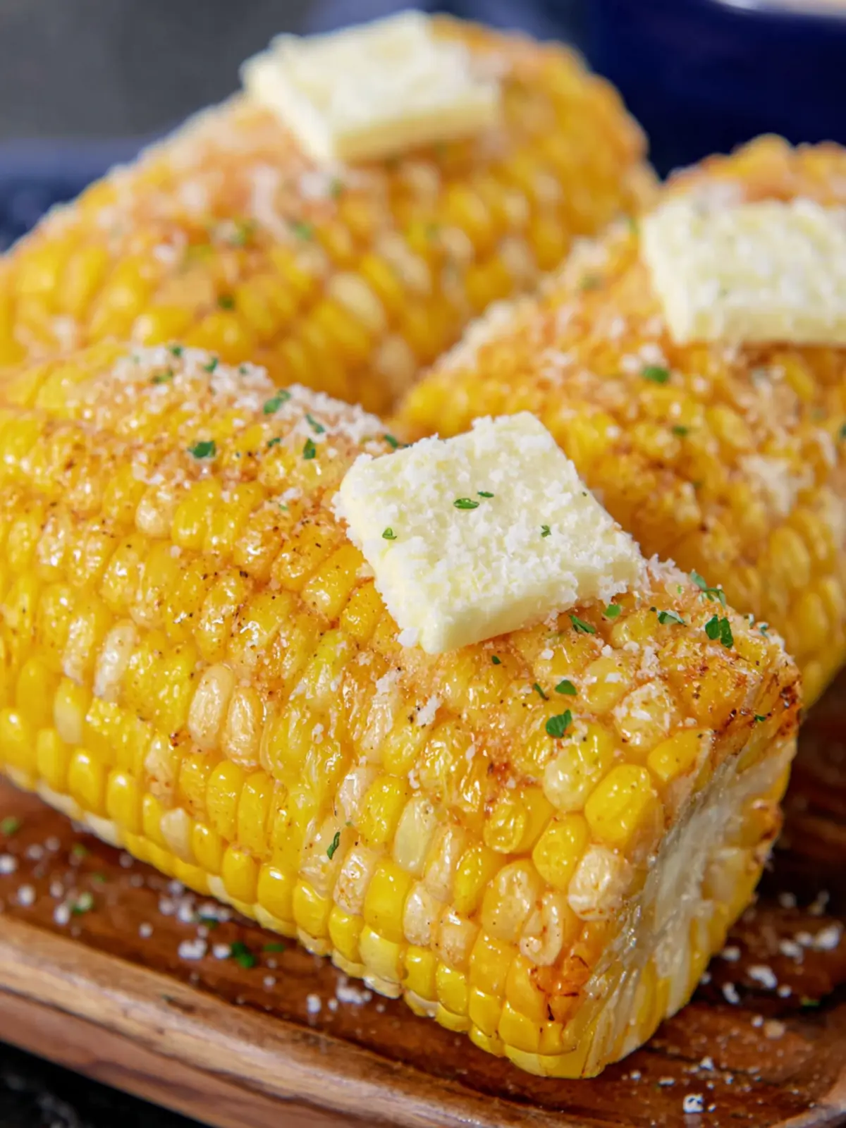 Air Fryer Frozen Corn on the Cob First Image