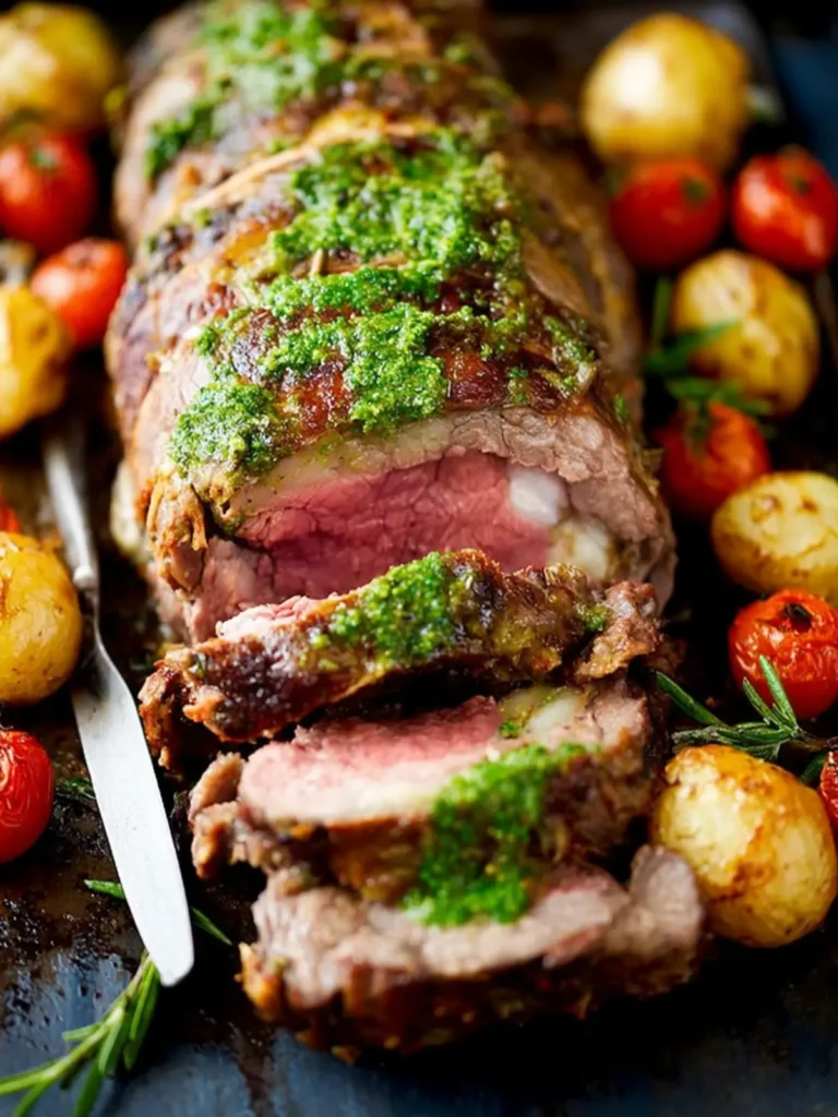 Herb Roasted Leg of Lamb First Image