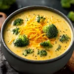 Keto Broccoli Cheese Soup First Image