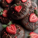 Irresistible Chocolate Covered Strawberry Cookies Recipe First Image