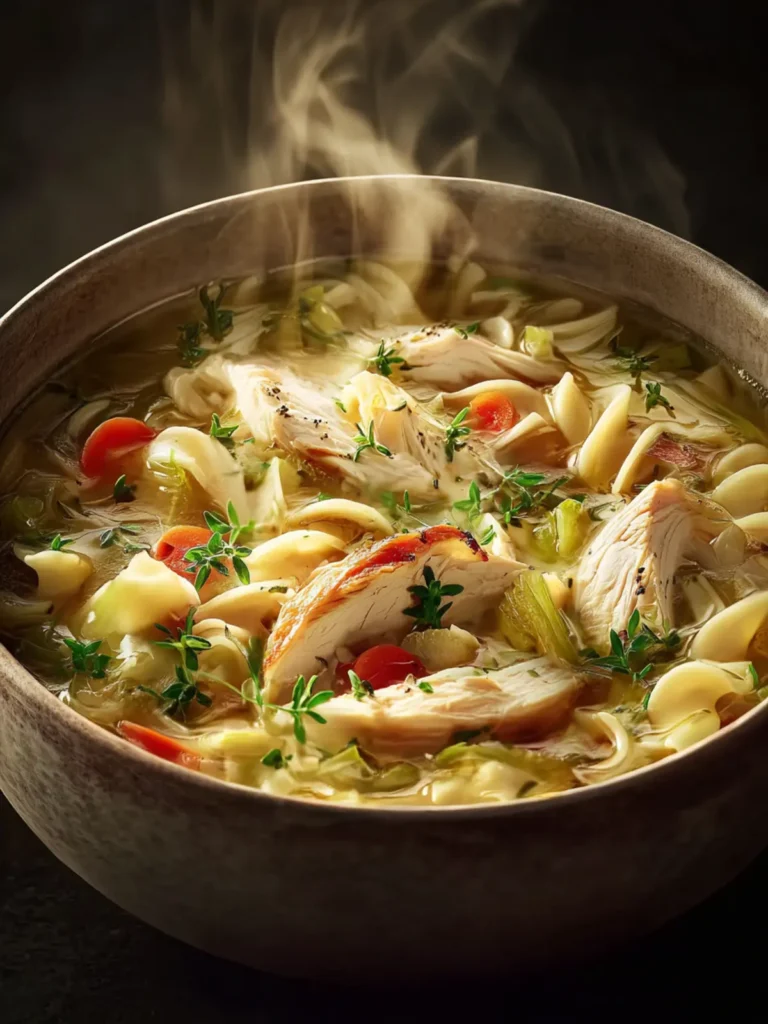 Rotisserie Chicken Noodle Soup First Image
