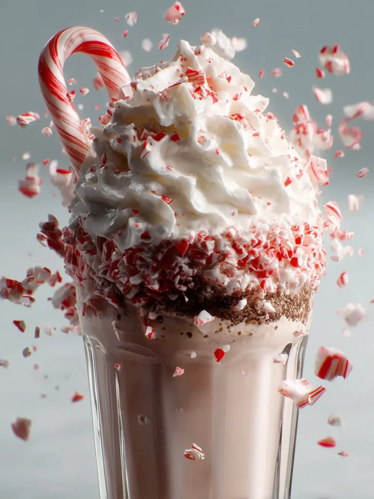 Peppermint Milkshake: Holiday Milkshake Recipe First Image