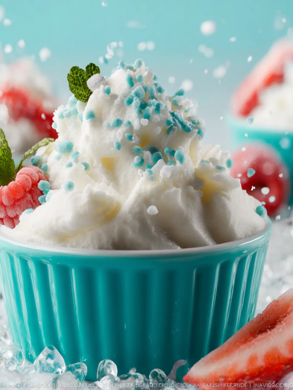 Snow Cream Recipe First Image