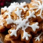 Gingerbread Snowflake Cookies First Image