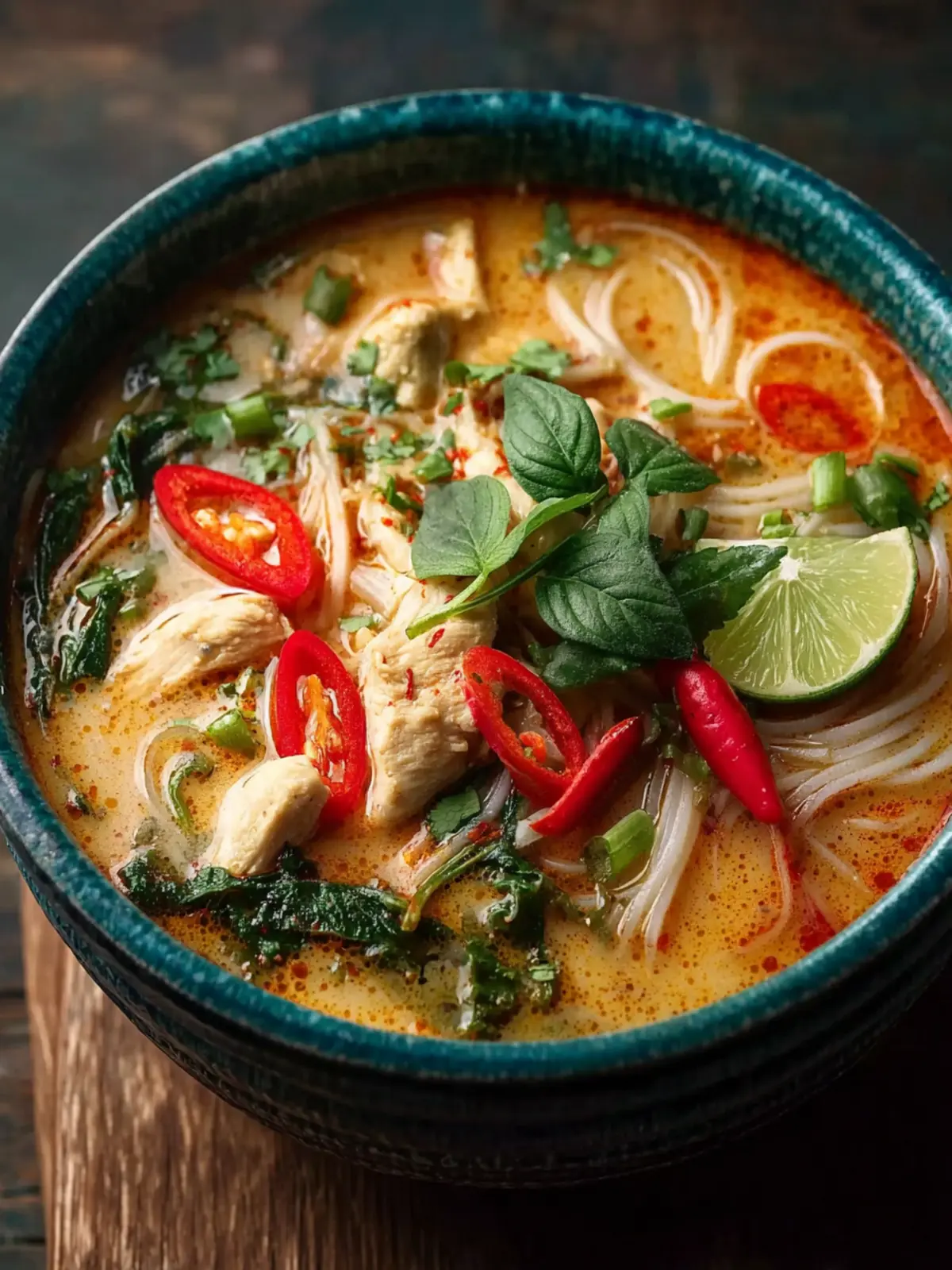 Thai Chicken Curry Soup First Image
