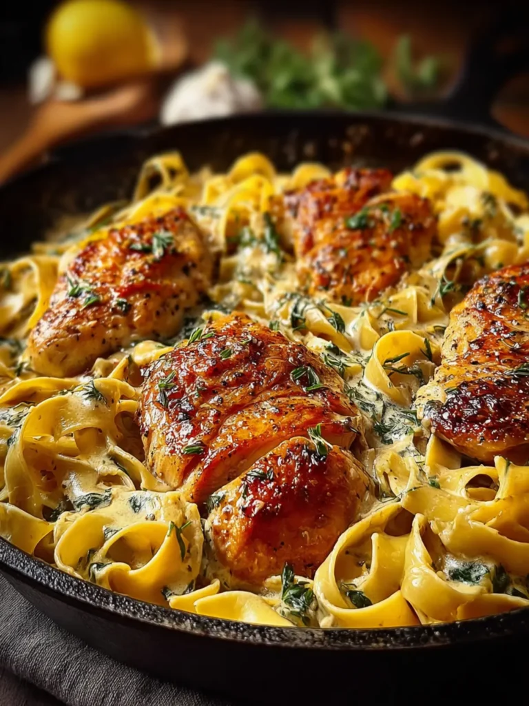 Easy One-Pan Chicken with Buttered Noodles First Image