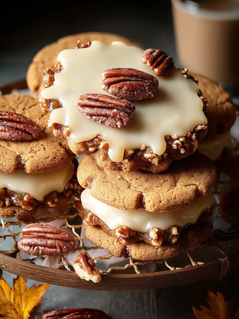 Irresistible Pecan Pie Cookie Sandwiches Recipe Delight First Image