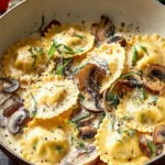 30-Minute Mushroom Ravioli First Image