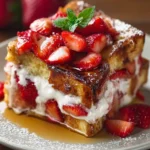 Strawberries & Cream French Toast Casserole: Delight! First Image