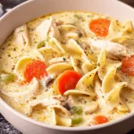 Creamy Chicken Noodle Soup First Image