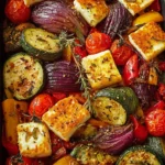 Roasted Vegetable and Halloumi Bake First Image