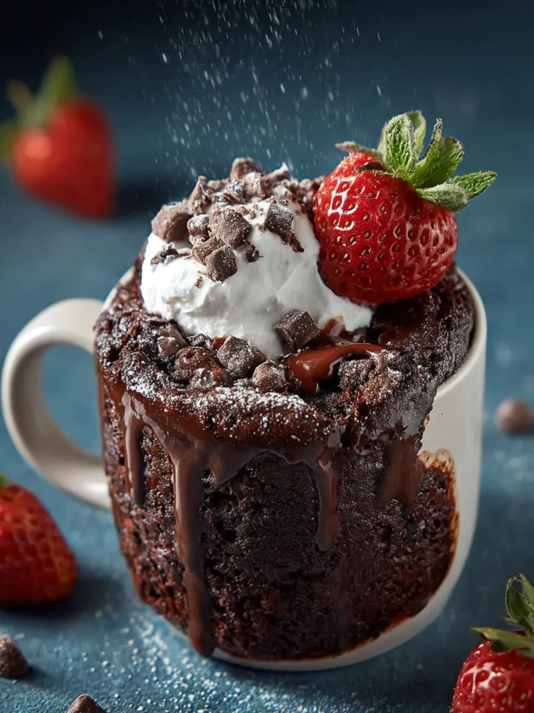 Microwave Brownie in a Mug (Ready in 5 Minutes!) First Image