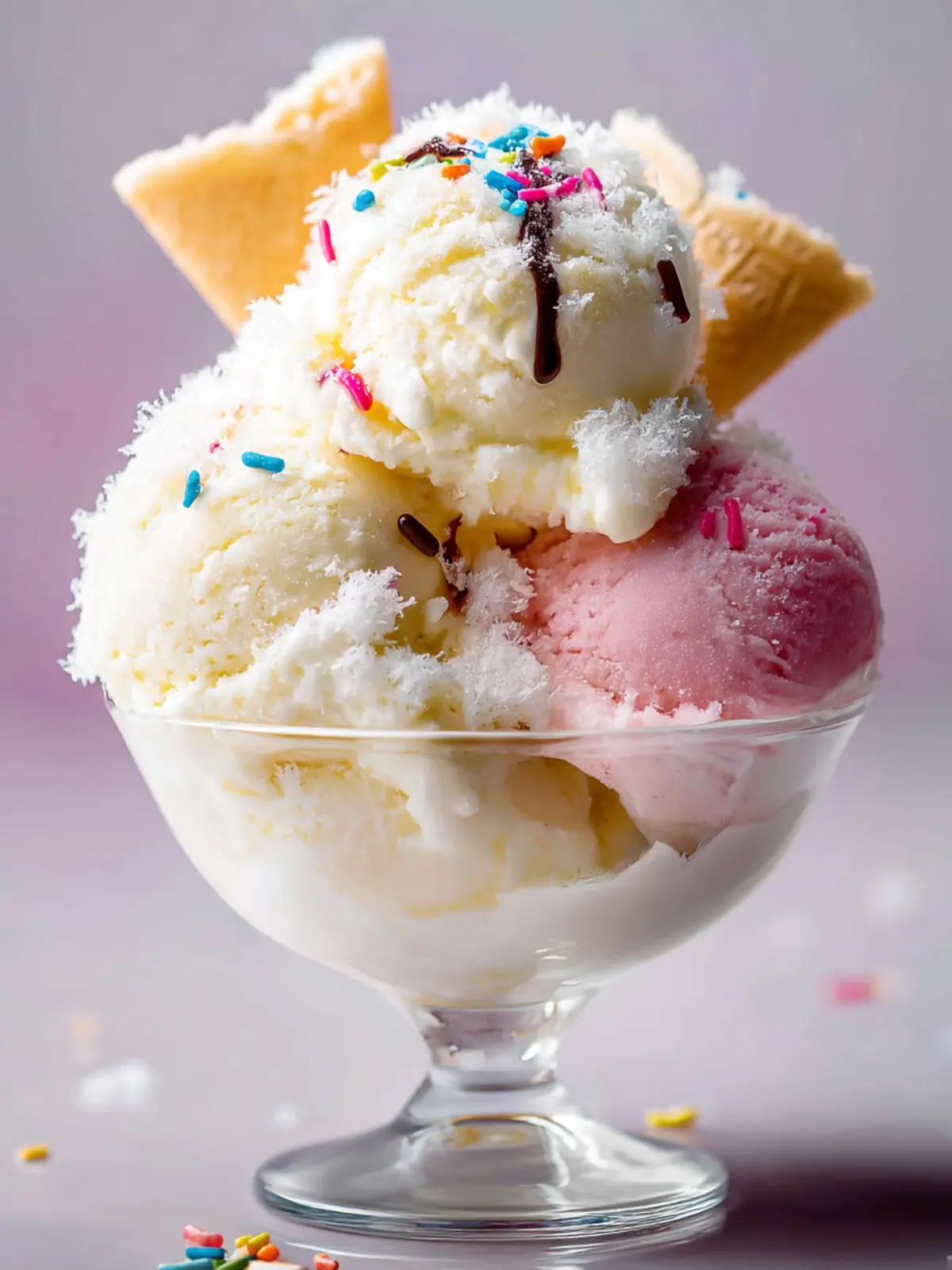 Delightful Snow Ice Cream Recipe for Winter Fun First Image