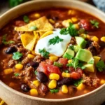 The Coziest Taco Soup: A Hearty Family Favorite Recipe First Image