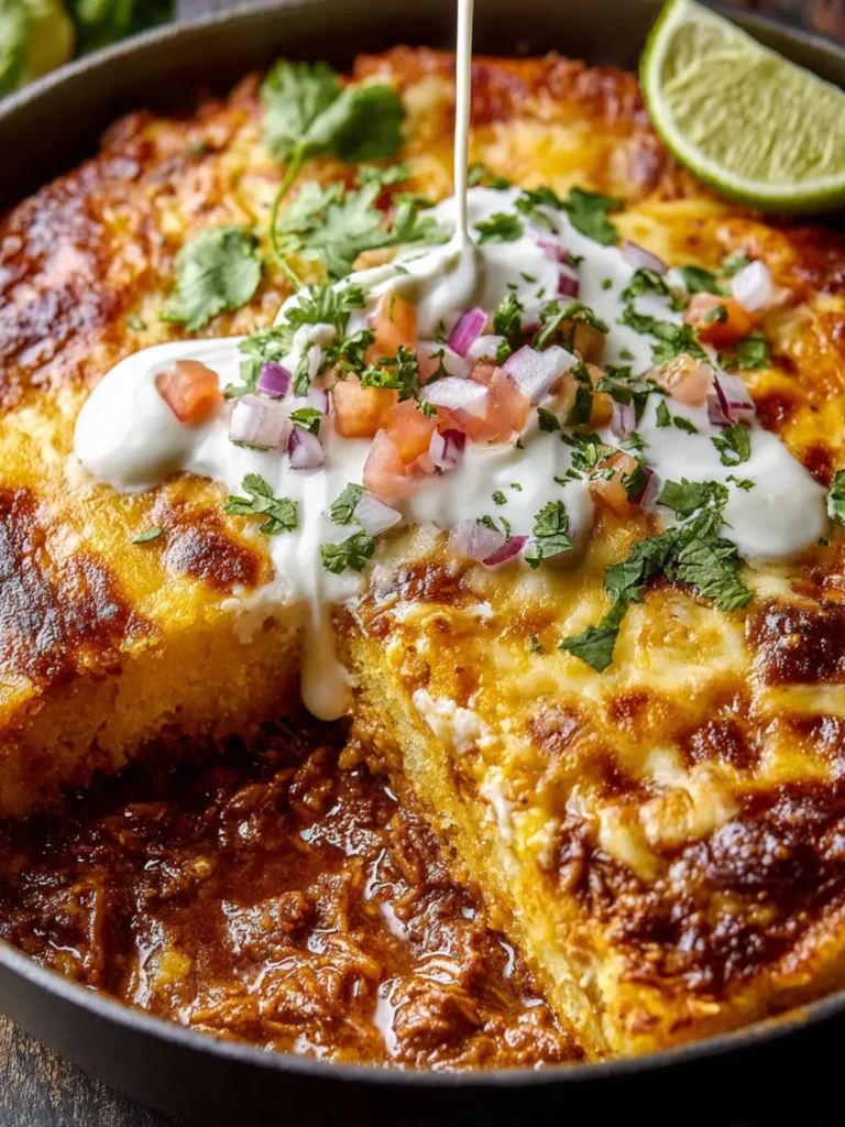 Creamy Chicken Tamale Pie. First Image