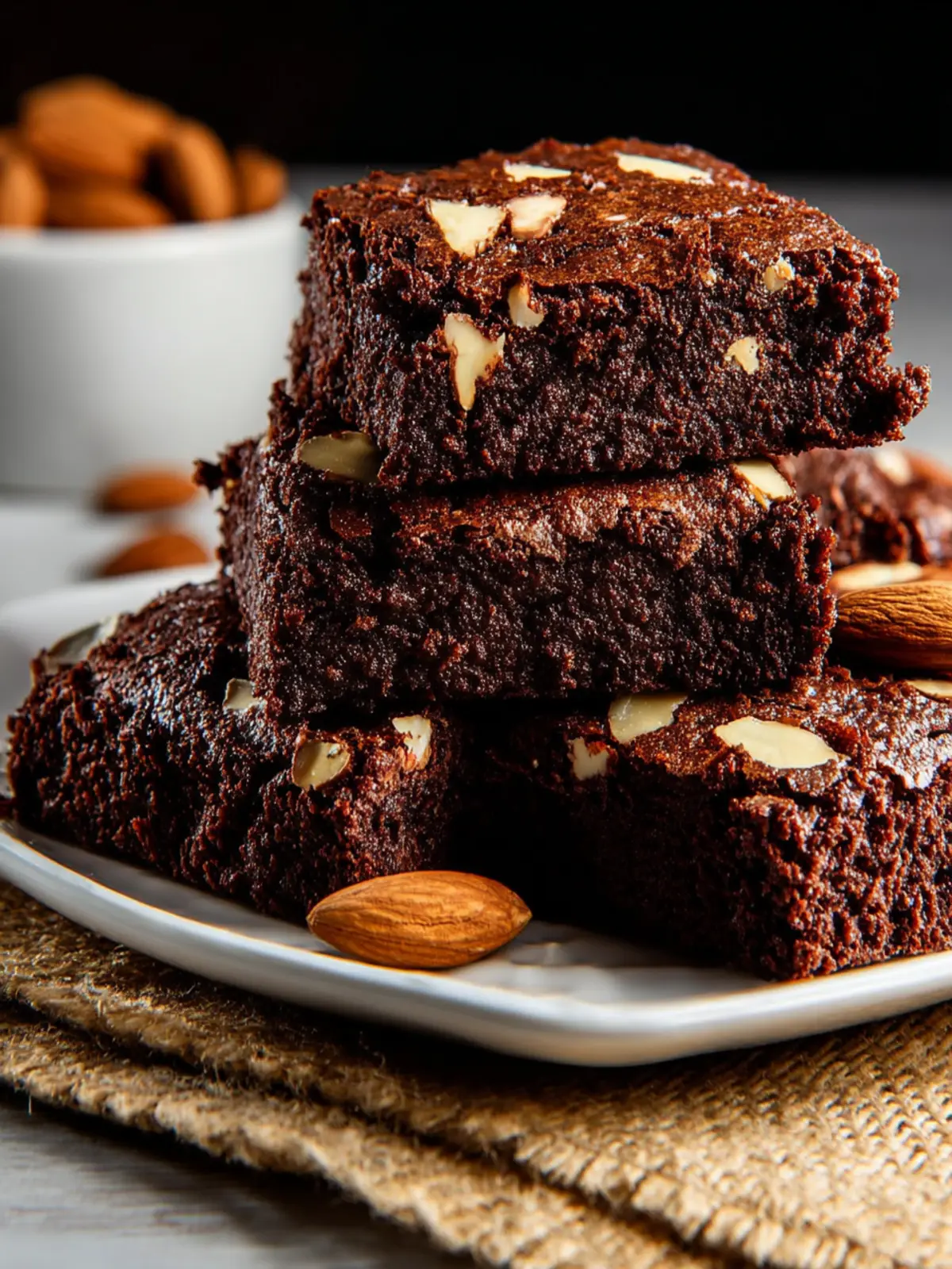 Almond Flour Brownies First Image