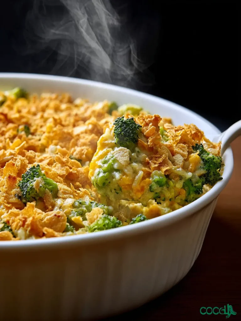 Chicken Broccoli Rice Casserole First Image