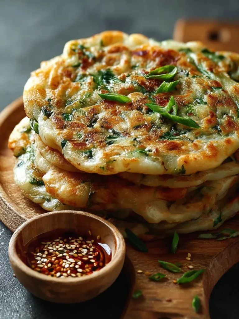 Crispy Chinese Scallion Pancakes First Image