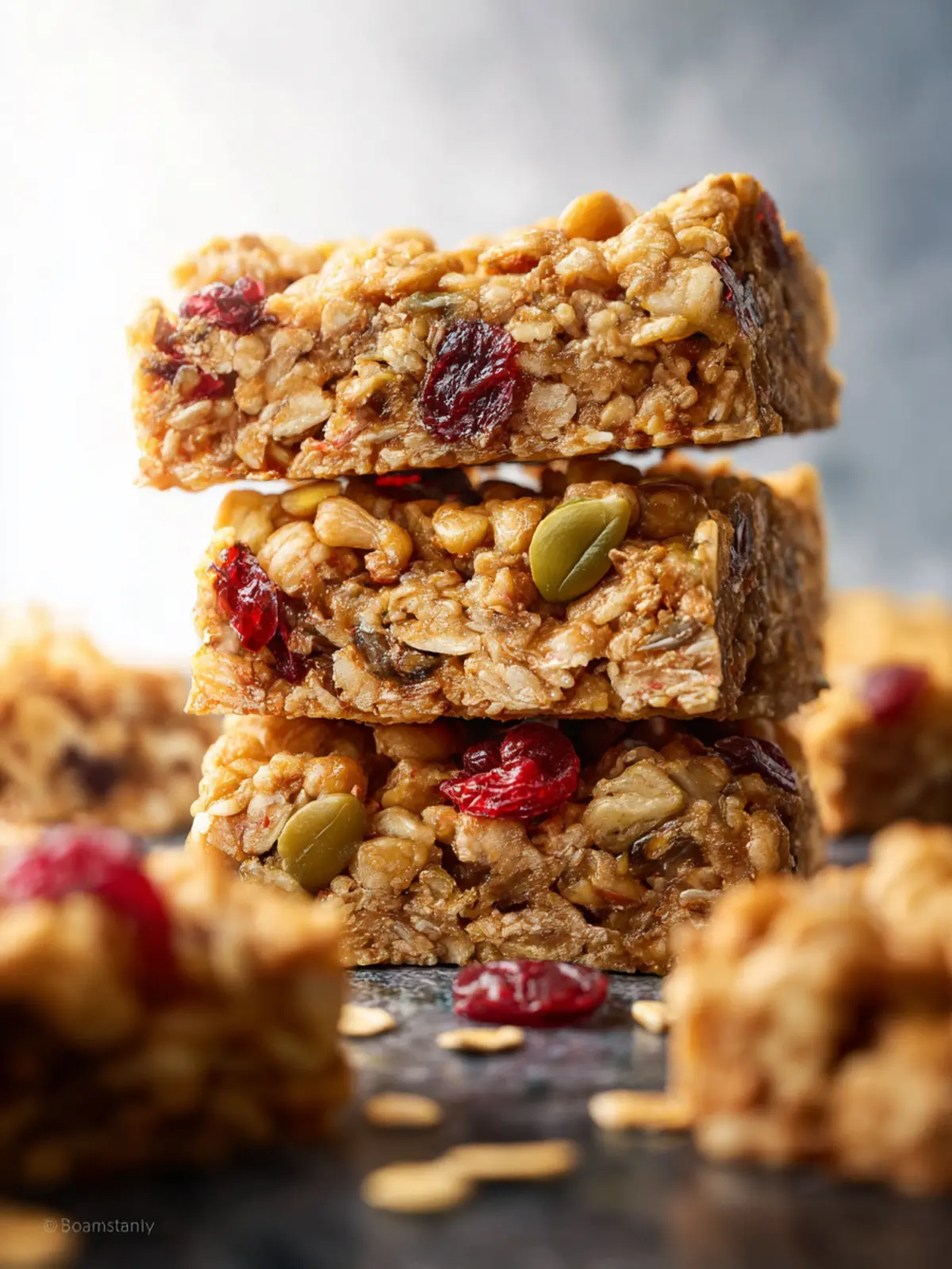 Healthy Breakfast Bars Recipe First Image