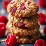 Healthy Raspberry Oatmeal Cookies First Image