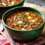 Instant Pot Hamburger Soup (with Cauliflower) First Image