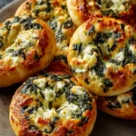 Irresistibly Easy Spinach Cottage Cheese Bagels for Any Meal First Image