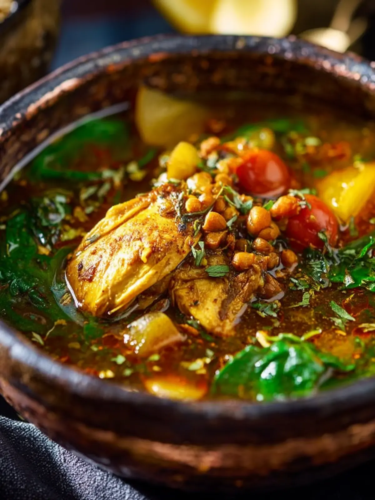 Moroccan Chicken Soup First Image