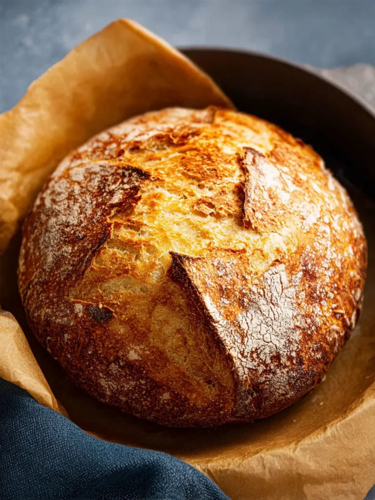 No Knead Artisan Bread First Image