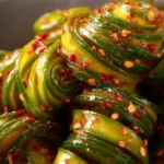 Spicy Spiral Cucumber Salad First Image