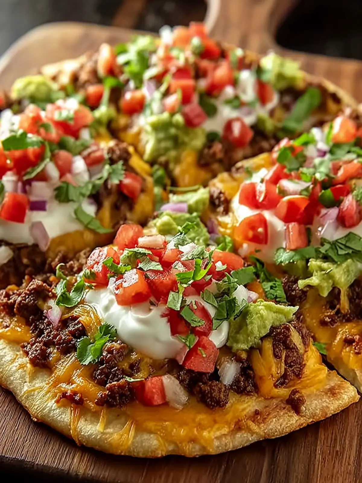 Taco Pizza Appetizer First Image