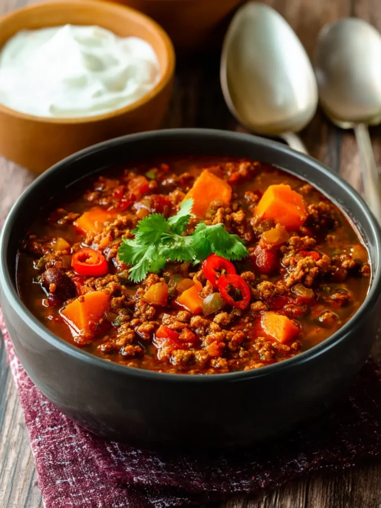 Turkey Sweet Potato Chili First Image