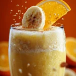 Orange Banana Smoothie First Image