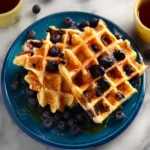 Blueberry Waffles (Crisp and Nutritious) First Image