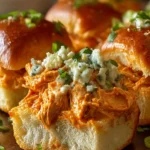 Buffalo Chicken Pizza Dip Sliders First Image