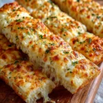 Easy Cheesy Garlic Breadsticks – Buttery, Gooey & Irresistible First Image