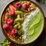 Green Smoothie Bowl Recipe First Image