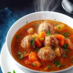 Instant Pot Meatball Soup First Image