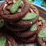 Irresistible Chocolate Mint Cookies for a Sweet Treat First Image