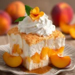 Peach Angel Food Cake First Image