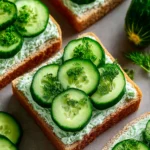 Shamrock Cucumber Tea Sandwiches: Delightfully Fresh Bites First Image