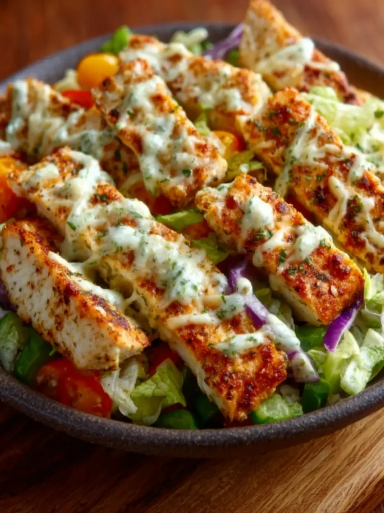 Southwest Chicken Chopped Salad with Creamy Chipotle-Lime Dressing First Image