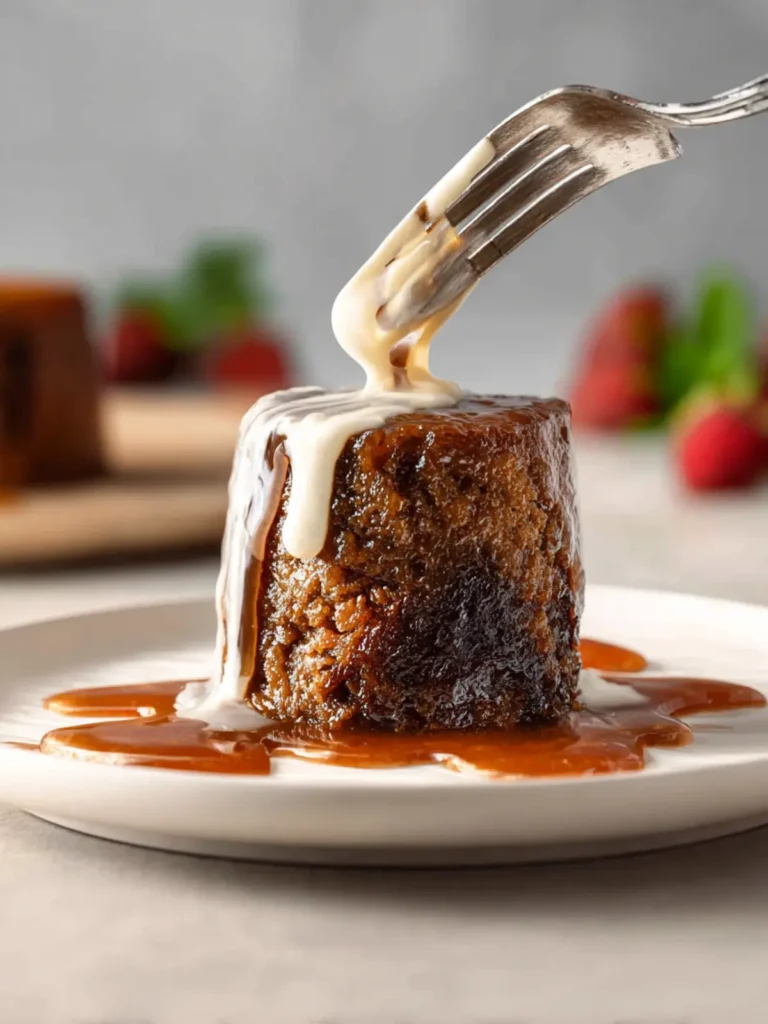 Sticky Toffee Pudding First Image