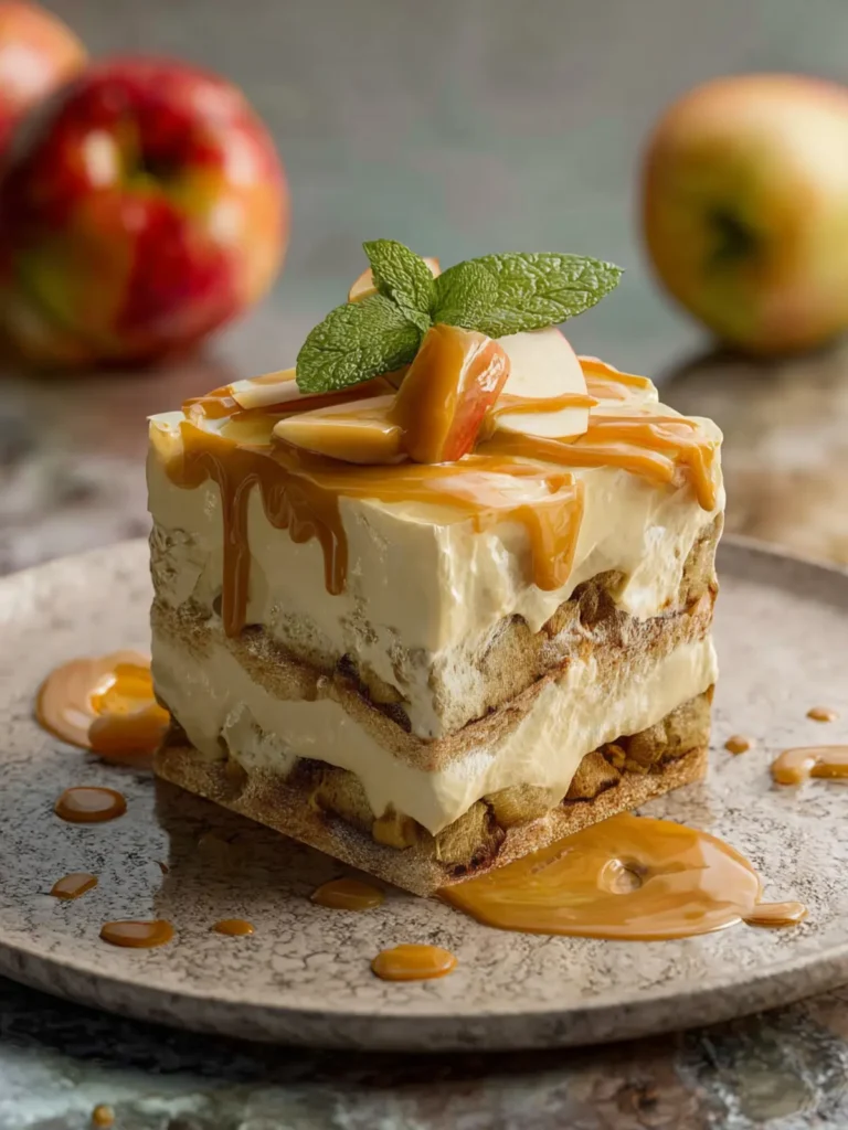 Caramel Apple Tiramisu First Image