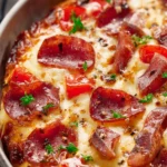 Crustless Pizza First Image