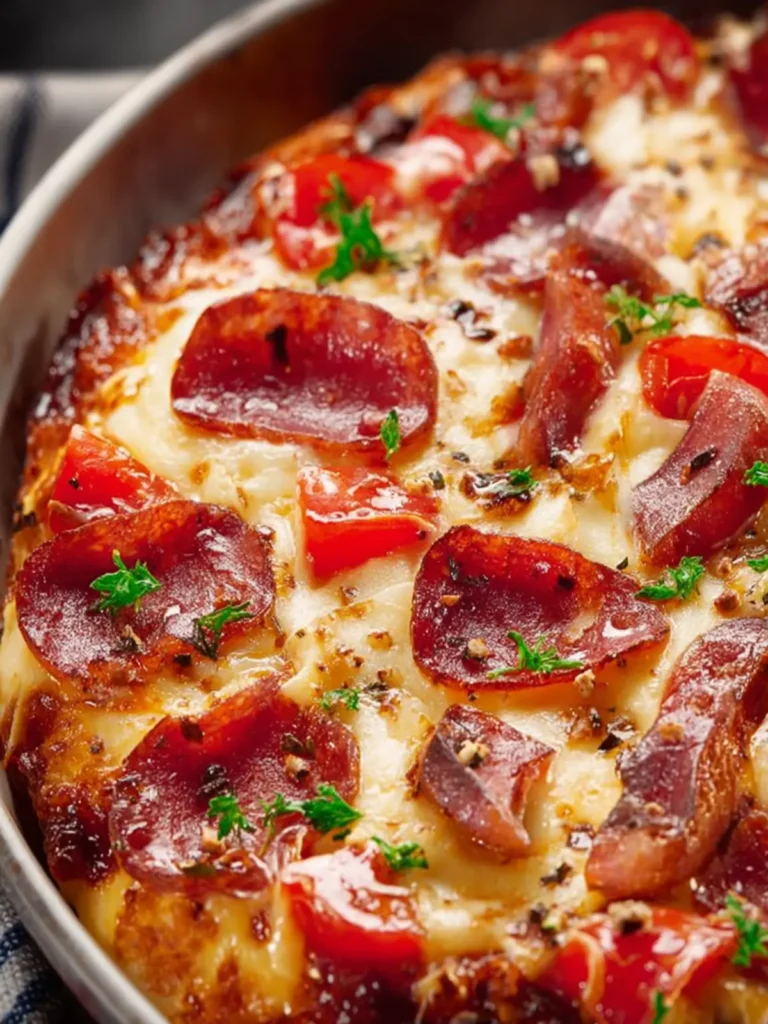 Crustless Pizza First Image