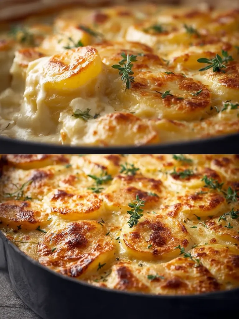 Easy Cheesy Scalloped Potatoes Recipe First Image