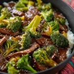 Fast and Saucy Beef and Broccoli First Image