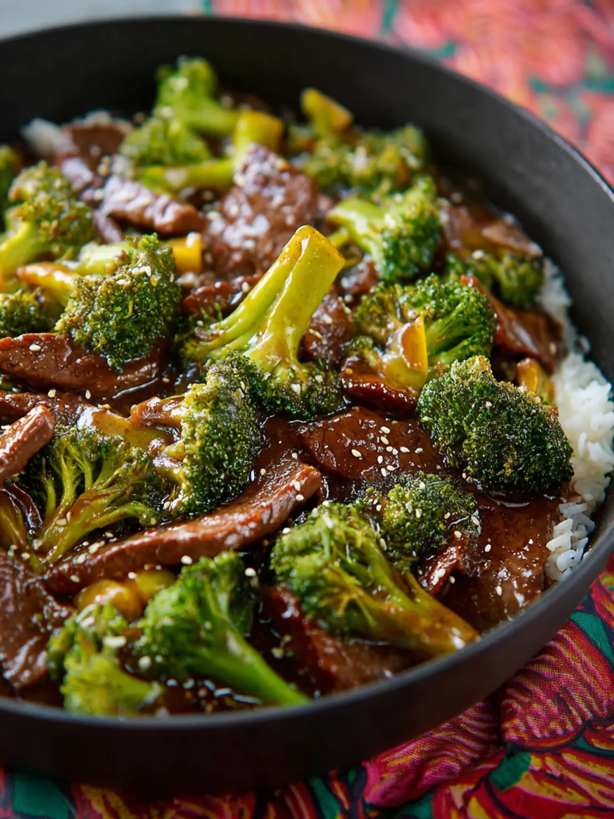 Fast and Saucy Beef and Broccoli First Image