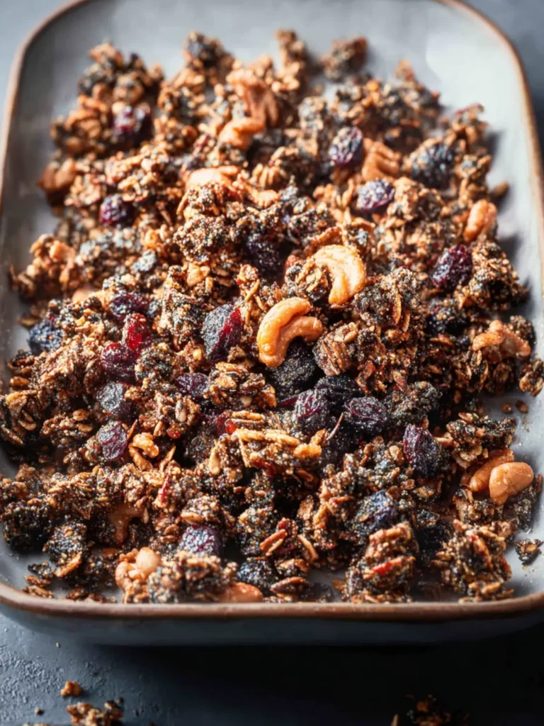 Healthy Grain-Free Granola (No Oats, Naturally Sweetened) First Image