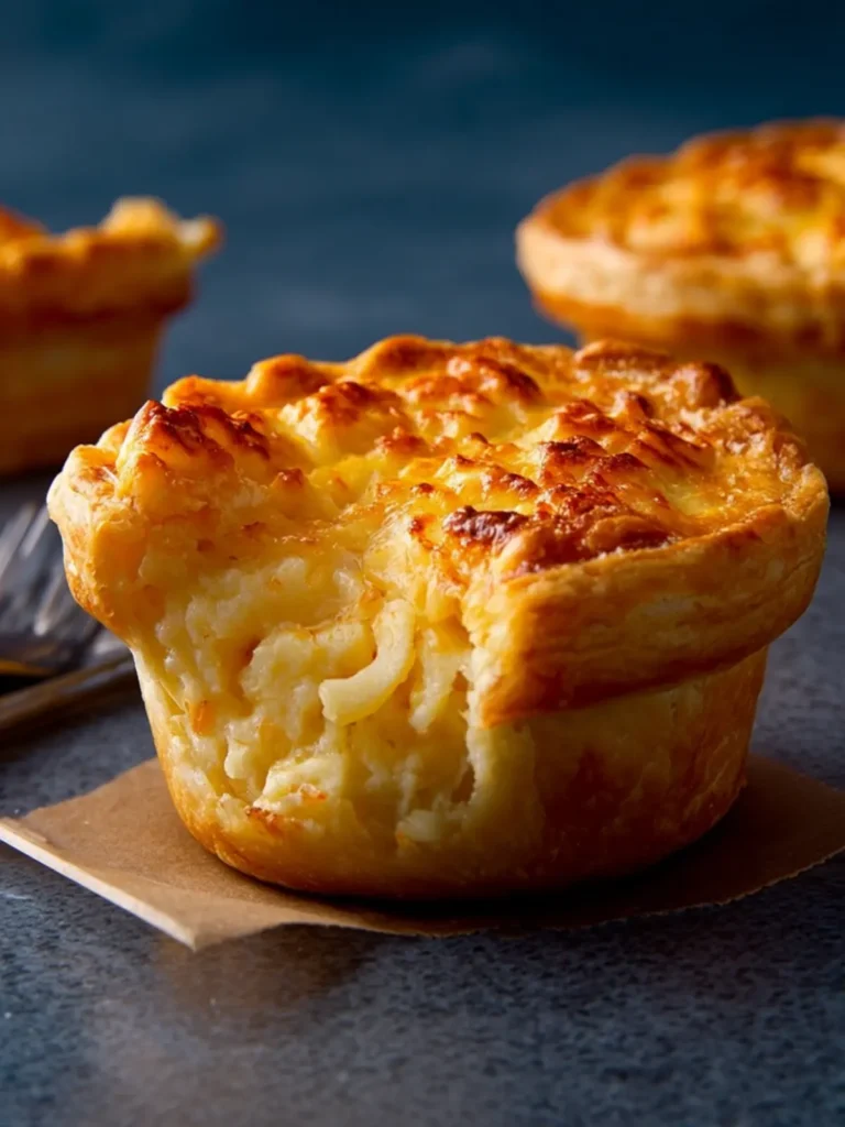 Individual Chip Shop Style Cheese & Onion Pie First Image